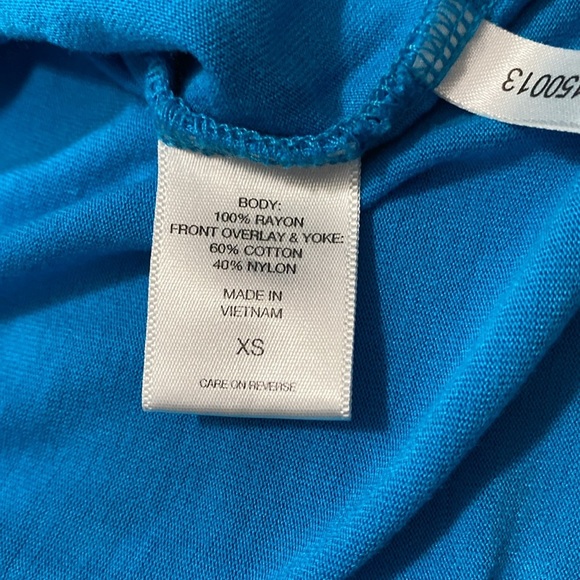 Blue Lace Tank by NY & Co - Picture 4 of 4